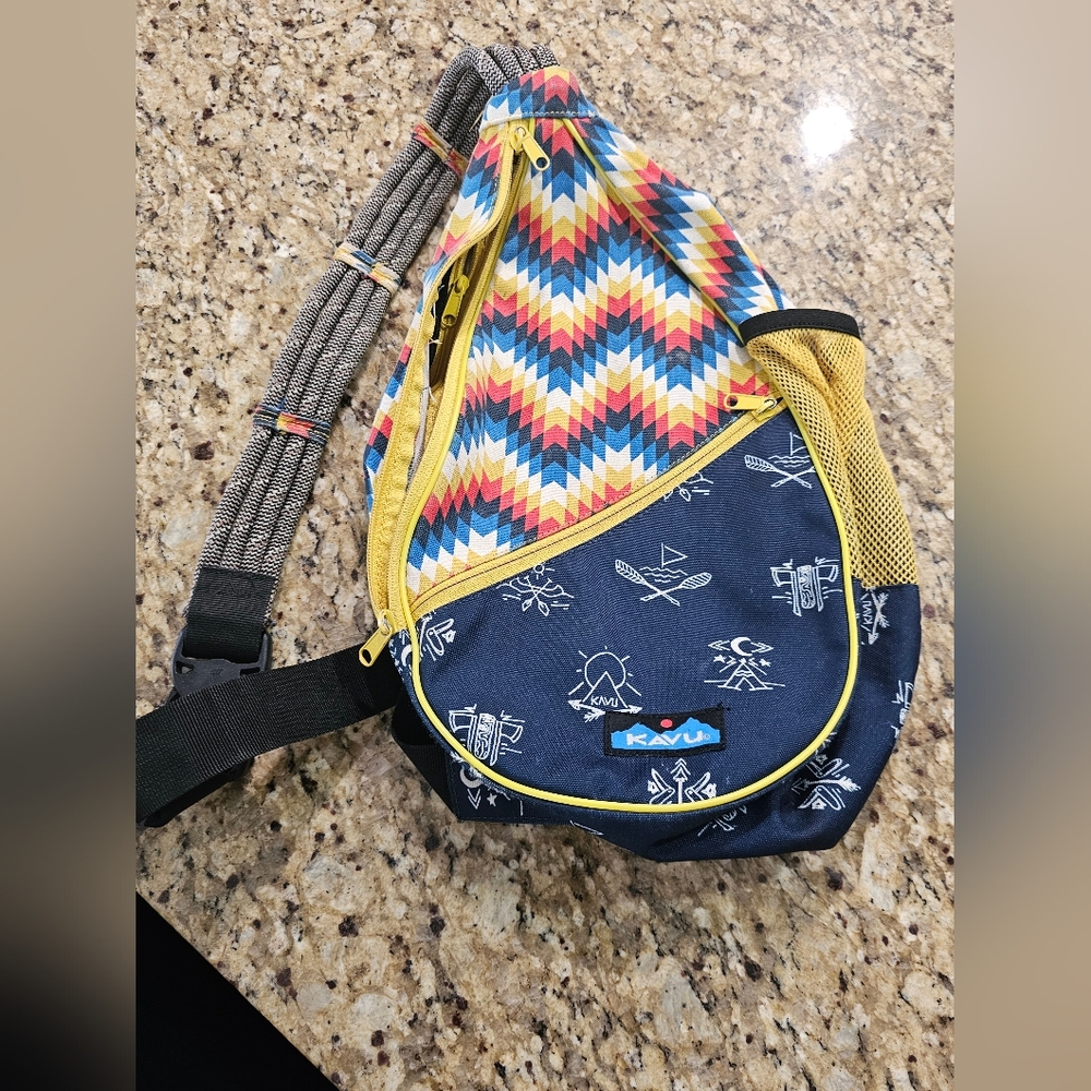 KAVU Patterned Sling Bag - Multicolor